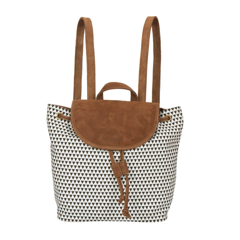 Image of Lomond LM427 Back Pack Bag (Tan / BW Print)