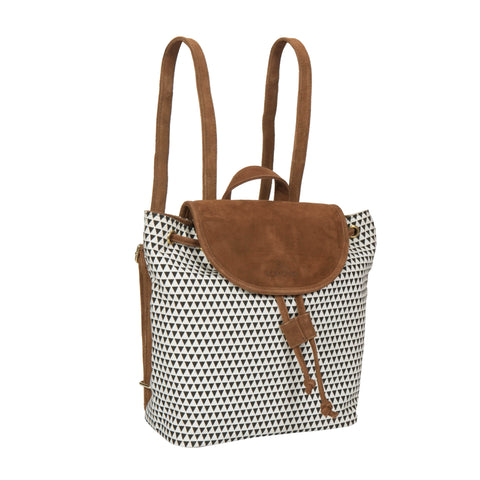 Image of Lomond LM427 Back Pack Bag (Tan / BW Print)