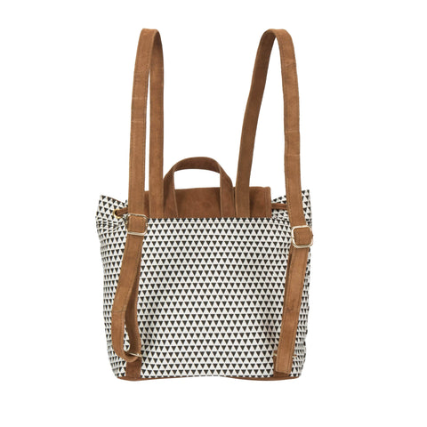 Image of Lomond LM427 Back Pack Bag (Tan / BW Print)