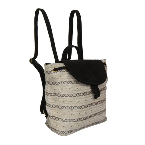 Image of Lomond LM428 Back Pack Bag (Black / BW Print)