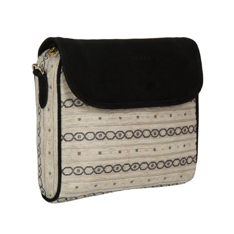 Image of Lomond LM430 Sling Bag (Black / BW Print)