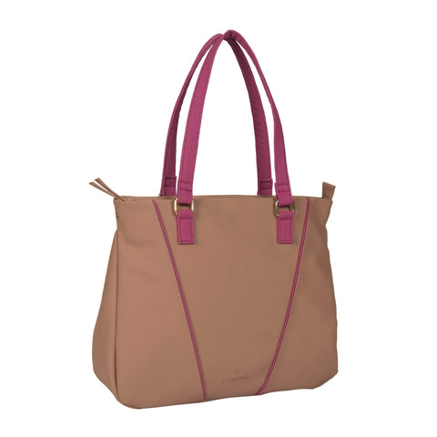 Image of Lomond LM432 Shoulder Bag (Nude /D. Pink)