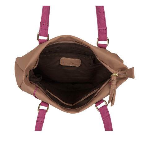 Image of Lomond LM432 Shoulder Bag (Nude /D. Pink)