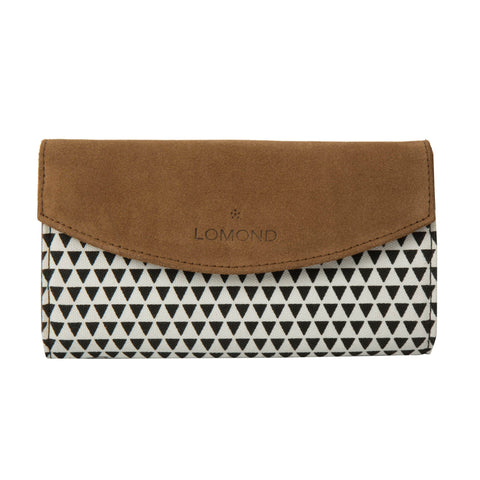 Image of Lomond LM443 Bifold Wallet (Tan/BW Print)